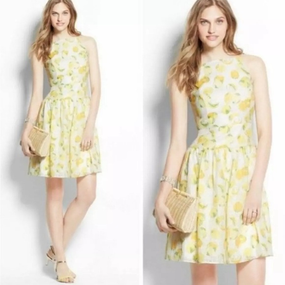 Ann Taylor Petite Citrus Lemon Drop Sundress SOLD OUT ONLINE - Picture 16 of 16